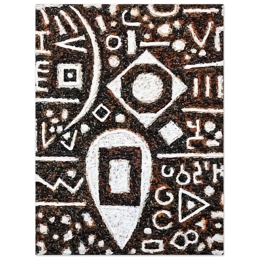 Richard Pousette-Dart - Inbalance of Time - 1992  75x100 cm / 30x40inches Fine Art Poster