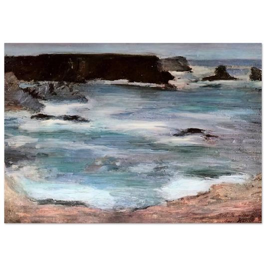 ROCHERS A BELLE ILE 1896 0 - Henri Matisse Brushed Aluminum Print - 70x100 cm / 28x40 inches | Henri Matisse Aluminum Print | Henri Matisse Prints