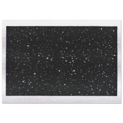 MOUNT HOLYOKE 1987 - Vija Celmins Brushed Aluminum Print - 70x100 cm / 28x40 inches | Vija Celmins Aluminum Print | Vija Celmins Prints