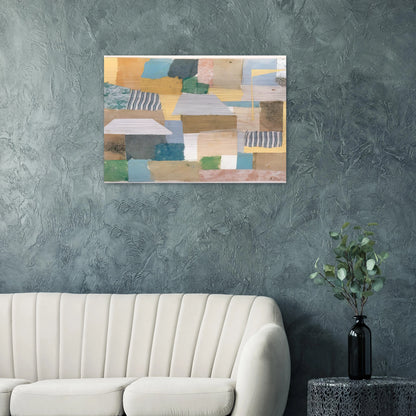 Number 653 - Abstract Expressionism - Anne Ryan Brushed Aluminum Print - 70x100 cm / 28x40 inches | Anne Ryan Aluminum Print | Anne Ryan Prints
