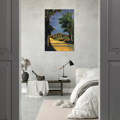THE ROAD 1932 - Andre Derain Brushed Aluminum Print - 70x100 cm / 28x40 inches | Andre Derain Aluminum Print | Andre Derain Prints