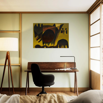 Indian Summer - 1941 - Arthur Dove Brushed Aluminum Print - 70x100 cm / 28x40 inches | Arthur Dove Aluminum Print | Arthur Dove Prints