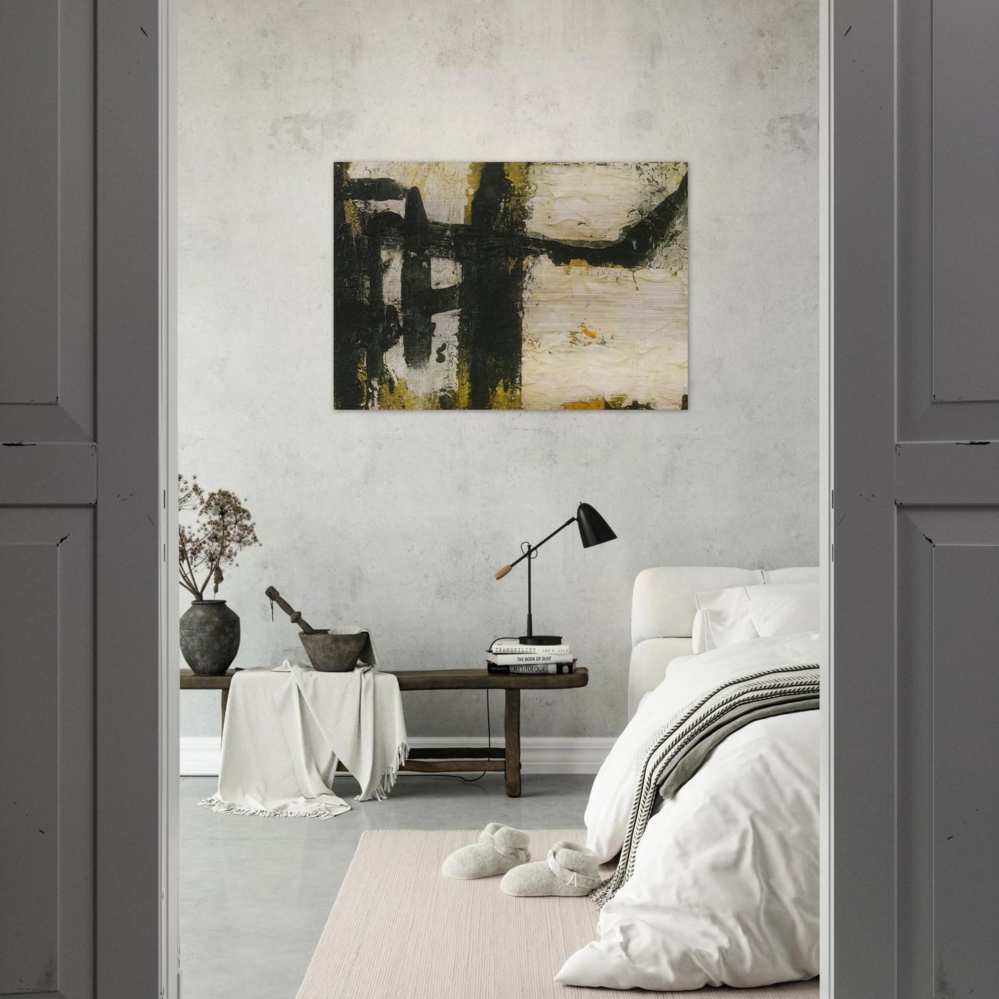 Landscape - Cy Twombly Brushed Aluminum Print - 70x100 cm / 28x40 inches | Cy Twombly Aluminum Print | Cy Twombly Prints