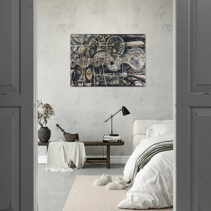 Undulation - Richard Pousette-Dart Acrylic Print - 70x100 cm / 28x40″ inches | Richard Pousette-Dart Wall Art | Richard Pousette-Dart Prints