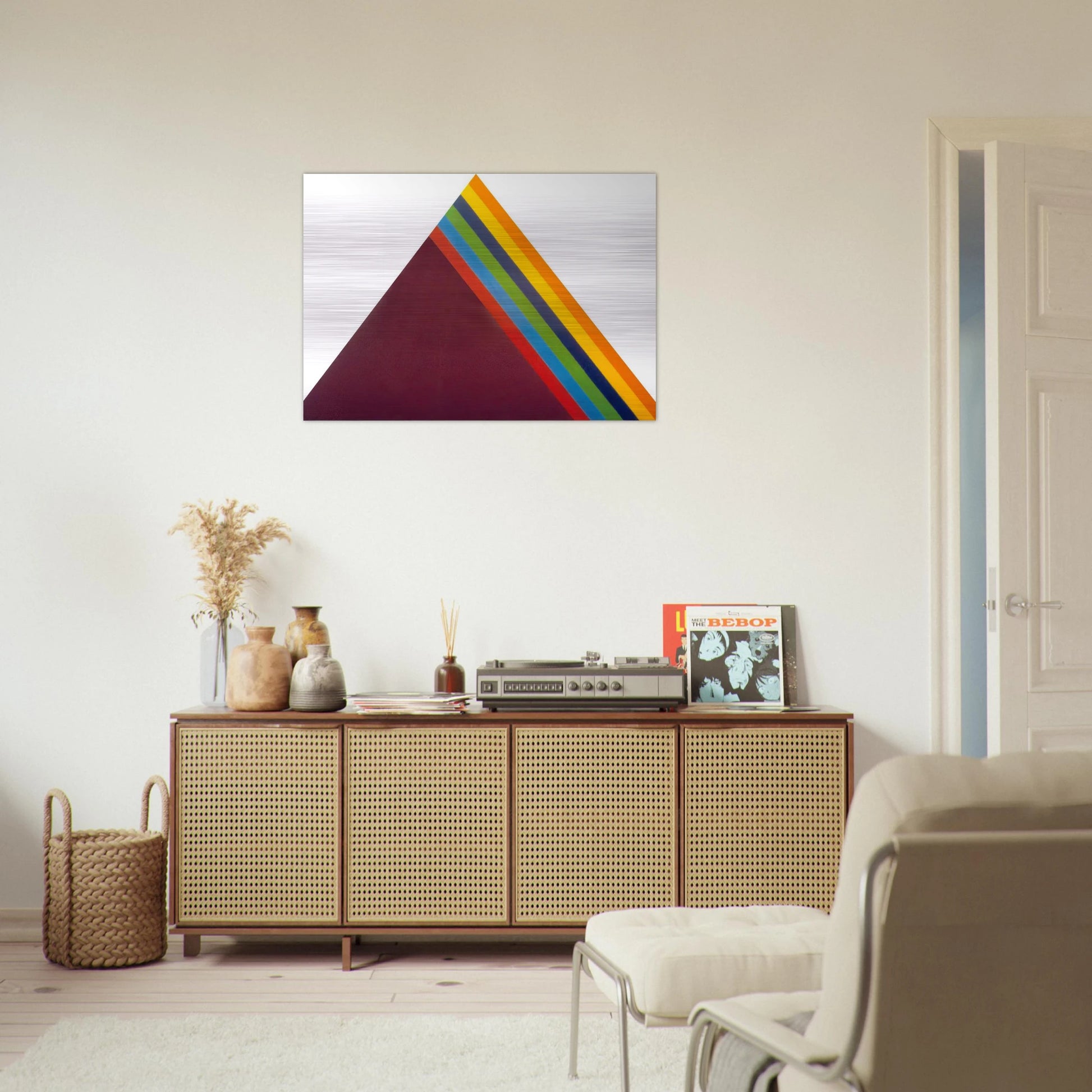 Indian Journey - 1964 - Jeremy Moon Brushed Aluminum Print - 70x100 cm / 28x40 inches | Jeremy Moon Aluminum Print | Jeremy Moon Prints