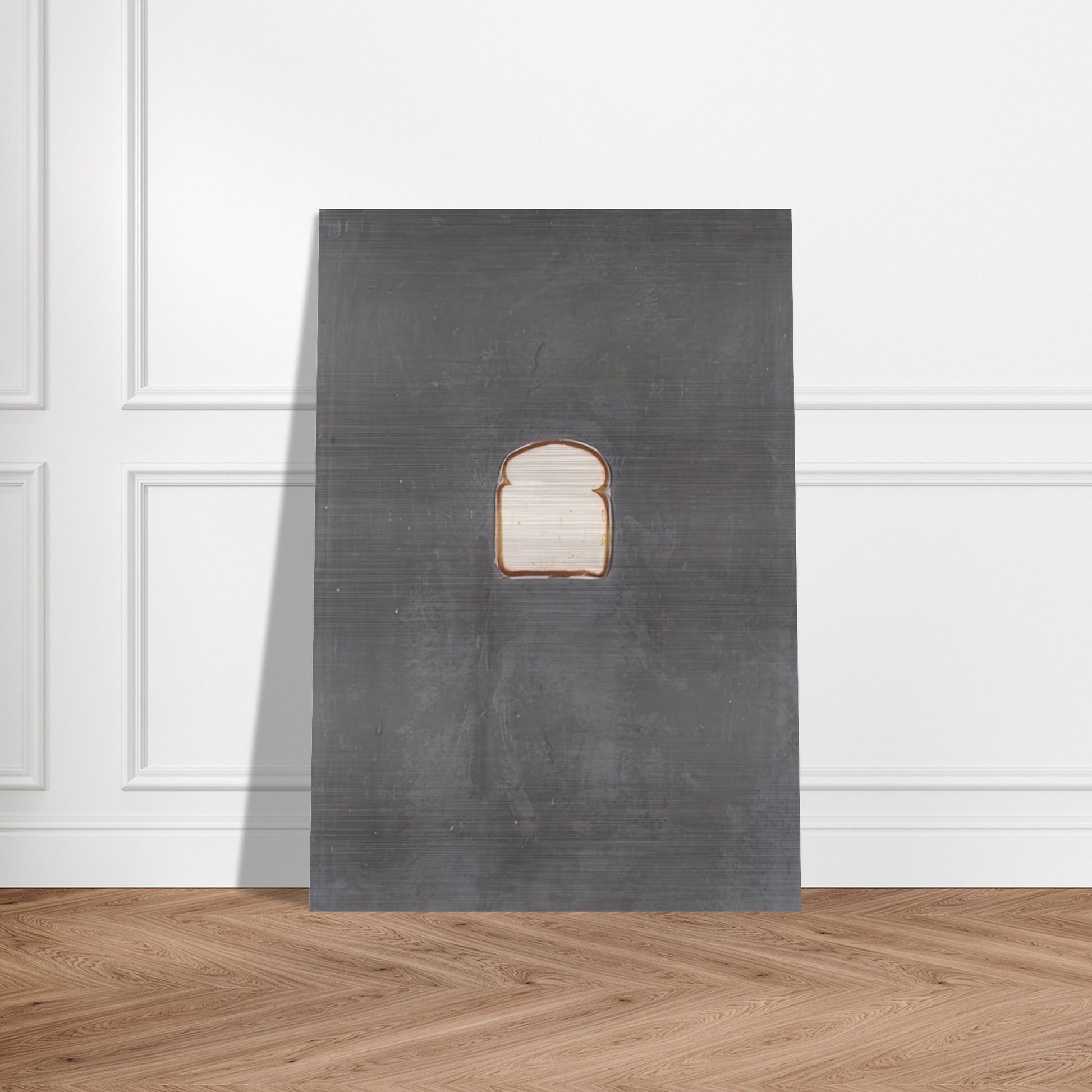 BREAD 1969 - Jasper Johns Brushed Aluminum Print - 70x100 cm / 28x40 inches | Jasper Johns Aluminum Print | Jasper Johns Prints