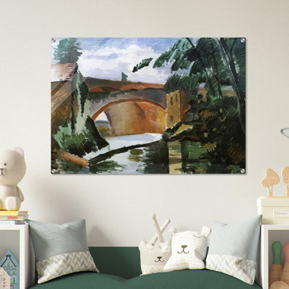 THE RIVER 1912 - Andre Derain Acrylic Print - 70x100 cm / 28x40″ inches | Andre Derain Wall Art | Andre Derain Prints