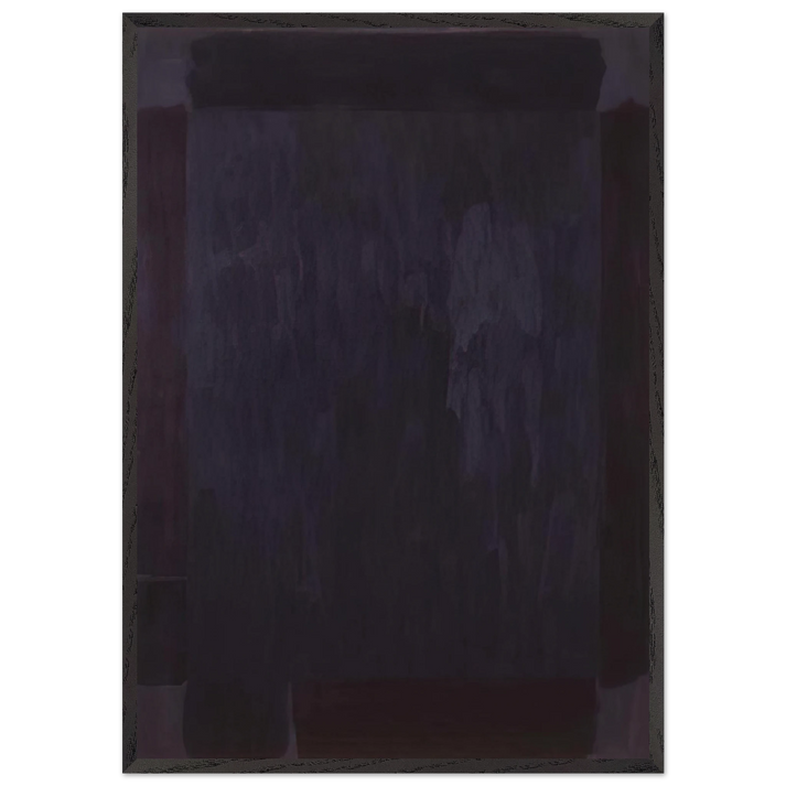 Scale of Darkness - 1977 - Doug Ohlson 70x100 cm / 28x40 inches Framed Art Print – Black Wooden Frame