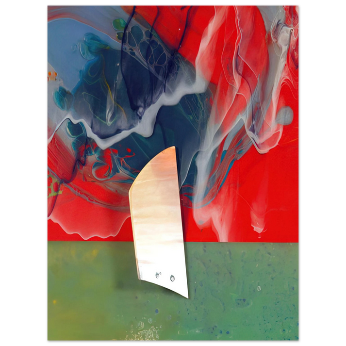 Sam Gilliam - Plow  75x100 cm / 30x40inches Fine Art Poster