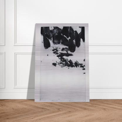 GENESIS 1982 - Zao Wou-Ki Brushed Aluminum Print - 70x100 cm / 28x40 inches | Zao Wou-Ki Aluminum Print | Zao Wou-Ki Prints