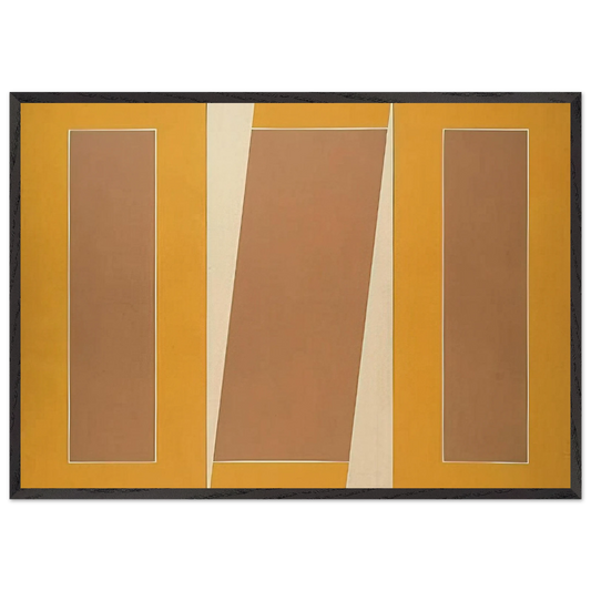 Untitled - 1968 N10 - Mark Lancaster 70x100 cm / 28x40 inches Framed Art Print – Black Wooden Frame