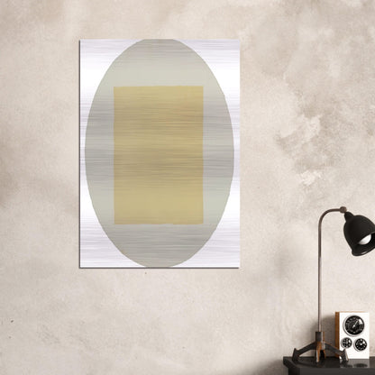 Untitled from Seven Aquatints - Robert Ryman Brushed Aluminum Print - 70x100 cm / 28x40 inches | Robert Ryman Aluminum Print | Robert Ryman Prints