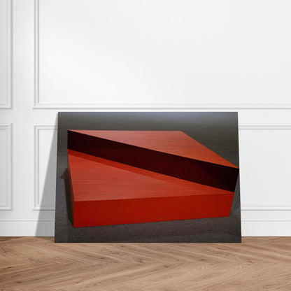 Untitled - 1963 - Donald Judd Brushed Aluminum Print - 70x100 cm / 28x40 inches | Donald Judd Aluminum Print | Donald Judd Prints