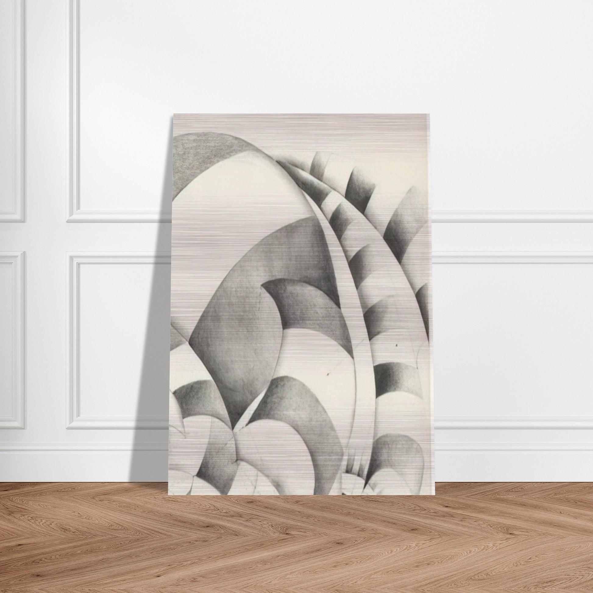 UNTITLED 1967 - Lee Bontecou Brushed Aluminum Print - 70x100 cm / 28x40 inches | Lee Bontecou Aluminum Print | Lee Bontecou Prints