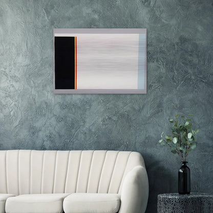 Untitled - 1983 - Gene Davis Brushed Aluminum Print - 70x100 cm / 28x40 inches | Gene Davis Aluminum Print | Gene Davis Prints