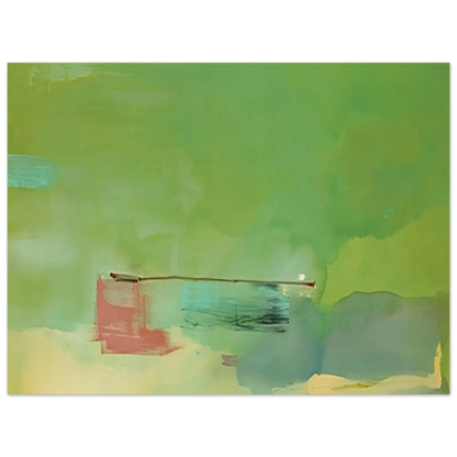 Helen Frankenthaler - Springscape - 1975 Wall art - 30x40 cm / 12x16 inches - Fine Art Poster-canvas - -