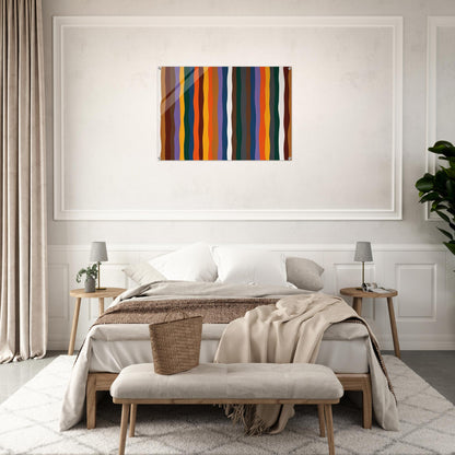 #20 - 1977 - Karl Benjamin Acrylic Print - 70x100 cm / 28x40″ inches | Karl Benjamin Wall Art | Karl Benjamin Prints