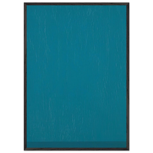 Spazio Luce - 1961 - Antonio Calderara 70x100 cm / 28x40 inches Framed Art Print – Black Wooden Frame