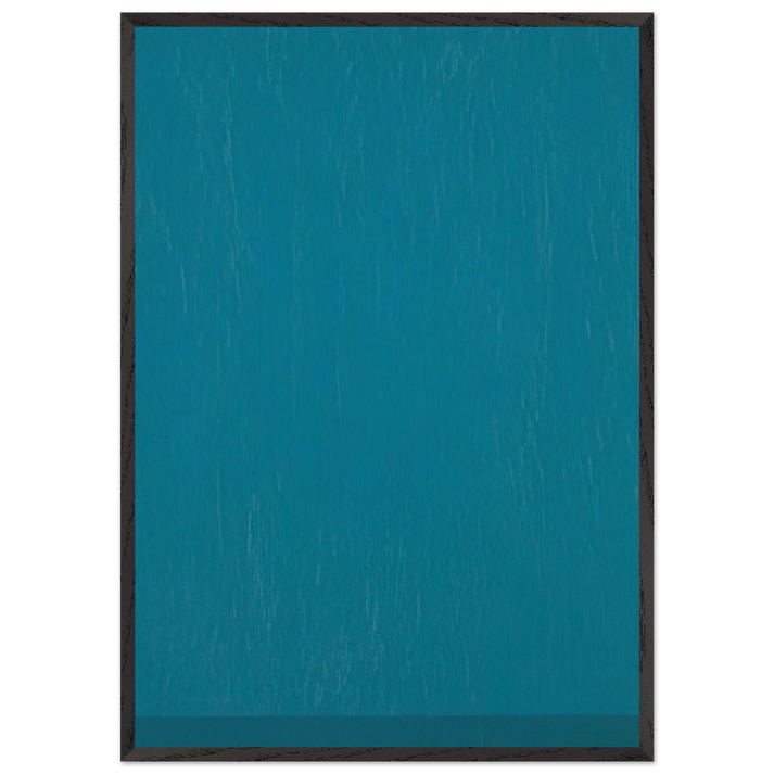 Spazio Luce - 1961 - Antonio Calderara 70x100 cm / 28x40 inches Framed Art Print – Black Wooden Frame