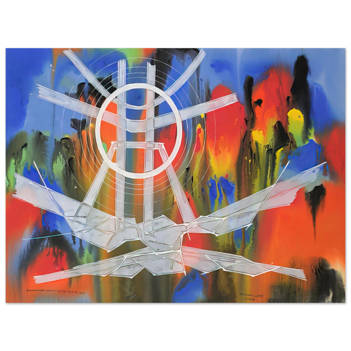 Jimmy Ernst - Significant Event Note - 1980  75x100 cm / 30x40inches Fine Art Poster