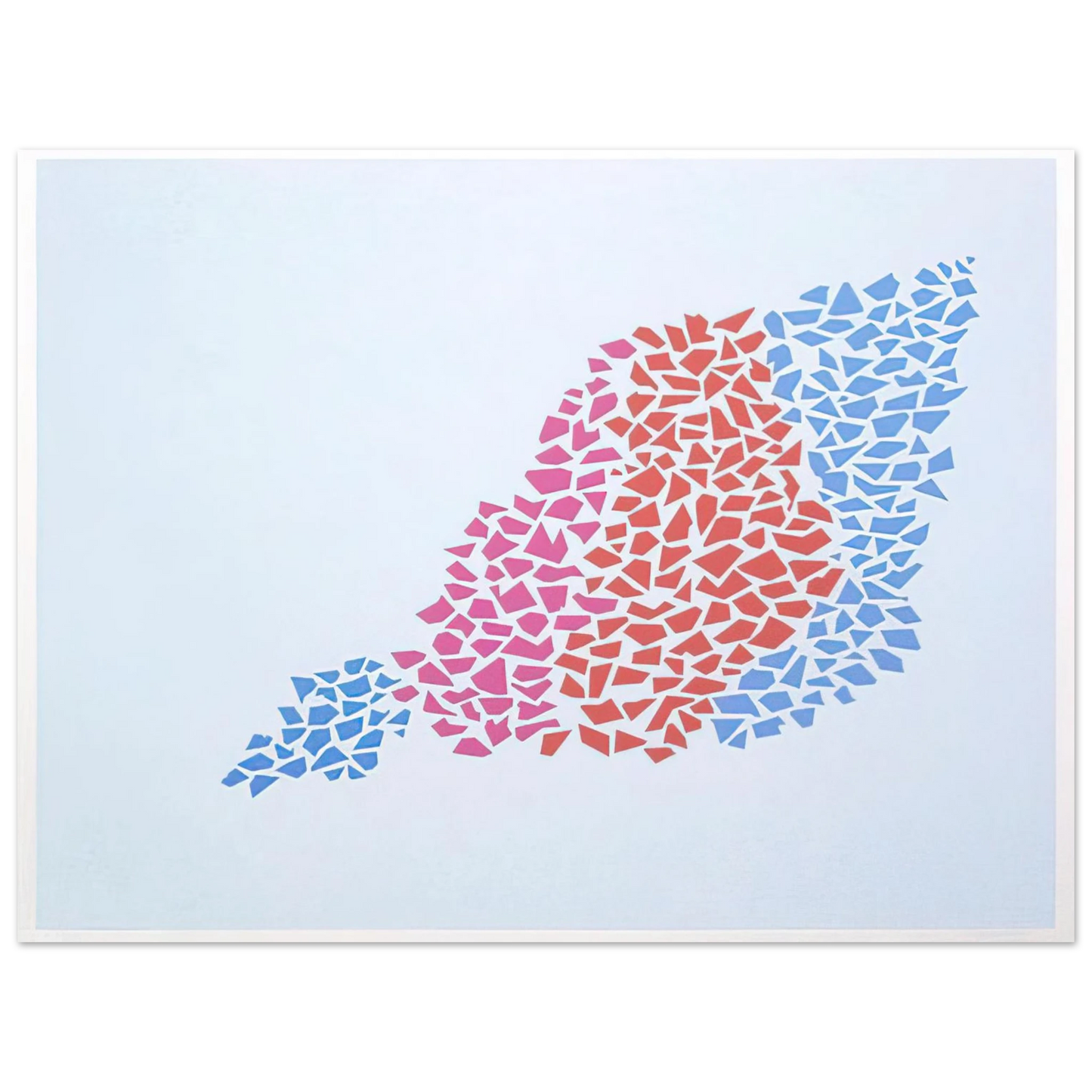 Robert Goodnough - Confetti Pattern Portfolio #2 - 1973  75x100 cm / 30x40inches Fine Art Poster
