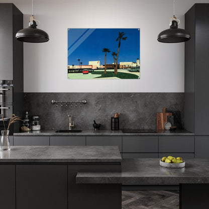 In the beginning Stonestown - Hiroshi Nagai Acrylic Print - 70x100 cm / 28x40″ inches | Hiroshi Nagai Wall Art | Hiroshi Nagai Prints
