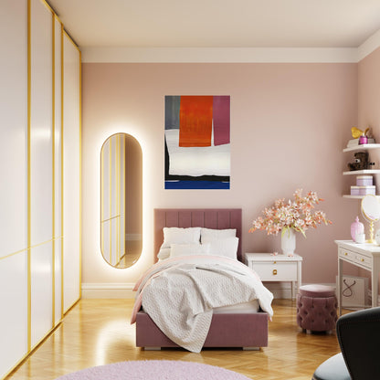 The Human Edge, 1967- - Helen Frankenthaler Brushed Aluminum Print - 70x100 cm / 28x40 inches | Helen Frankenthaler Aluminum Print | Helen Frankenthaler Prints