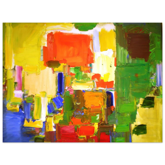 Hans Hofmann - August Light  75x100 cm / 30x40inches Fine Art Poster
