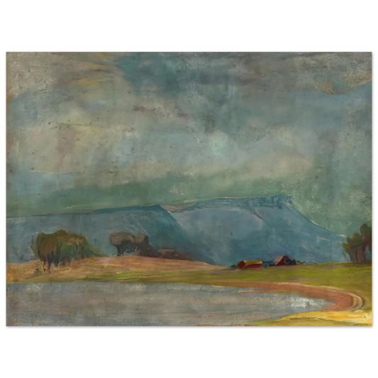 Xavier Martinez - Dodge Ranch - Tonalism  75x100 cm / 30x40inches Fine Art Poster