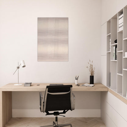 Manual - Robert Ryman Brushed Aluminum Print - 70x100 cm / 28x40 inches | Robert Ryman Aluminum Print | Robert Ryman Prints