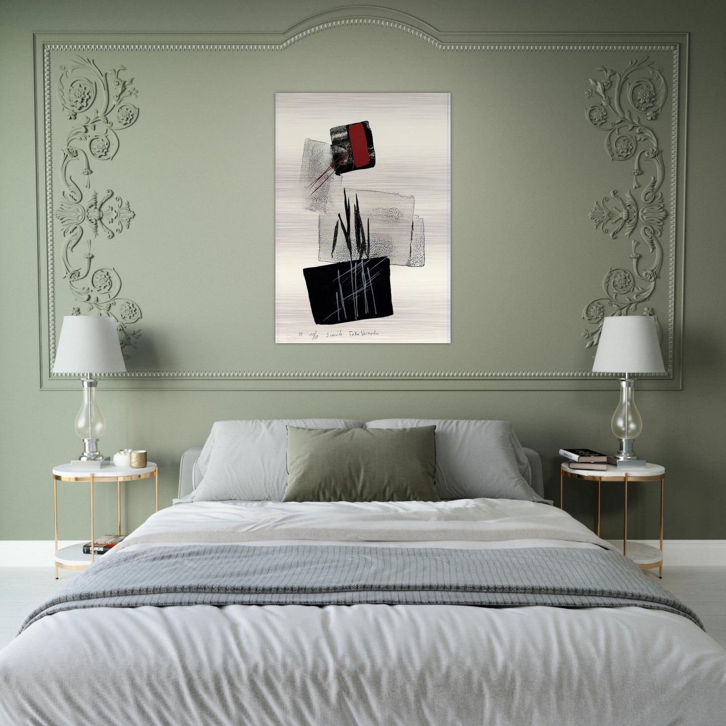 Simile - 1997 - Toko Shinoda Brushed Aluminum Print - 70x100 cm / 28x40 inches | Toko Shinoda Aluminum Print | Toko Shinoda Prints