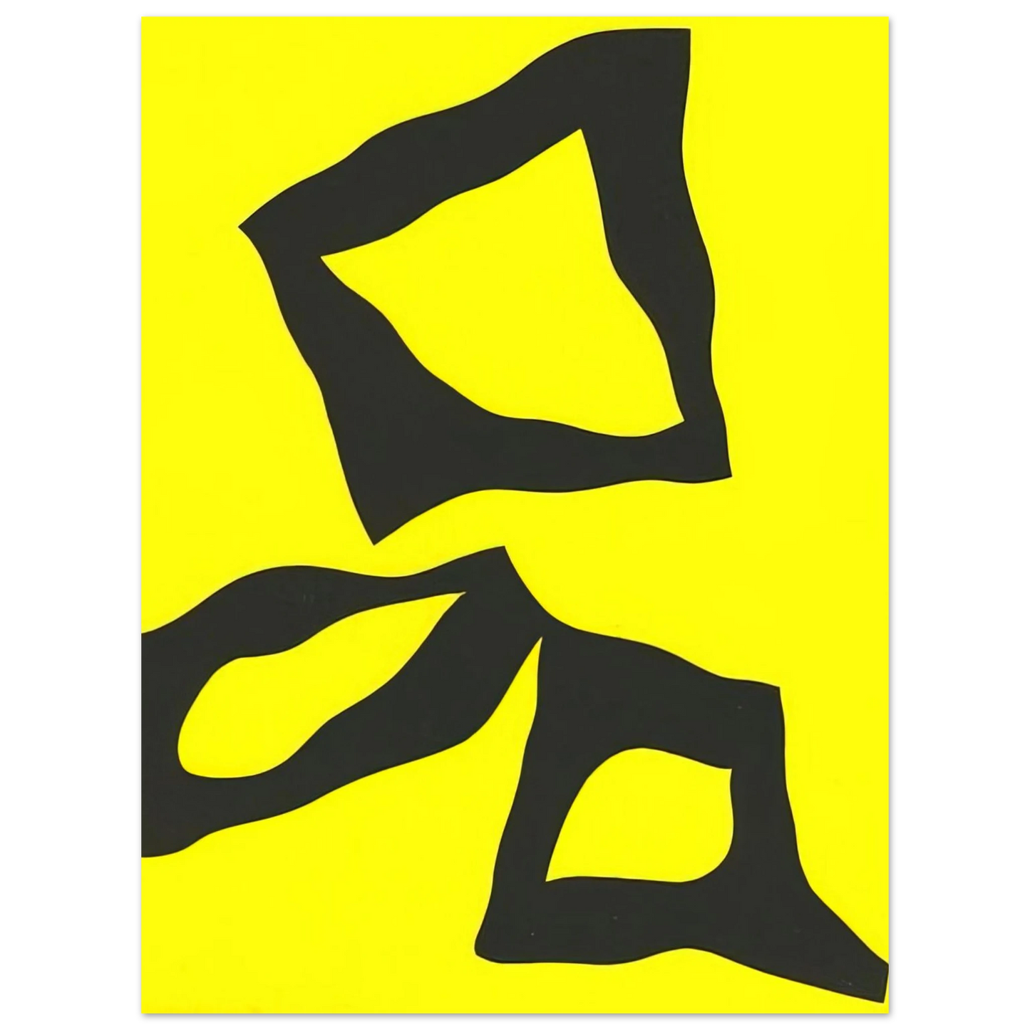 Jean Arp - Hasard  75x100 cm / 30x40inches Fine Art Poster