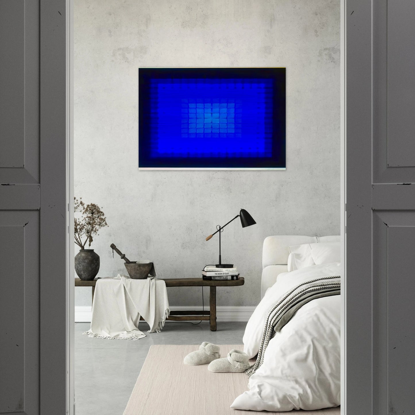 Quasar - 1966 - Victor Vasarely Brushed Aluminum Print - 70x100 cm / 28x40 inches | Victor Vasarely Aluminum Print | Victor Vasarely Prints