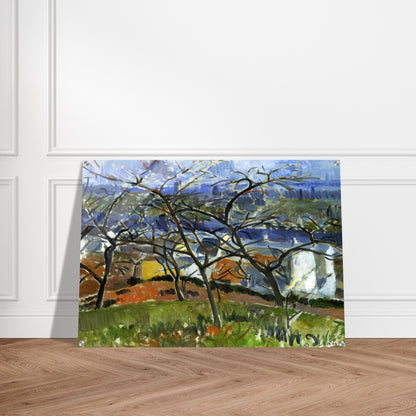 LANDSCAPE NEAR CHATOU 1904 - Andre Derain Acrylic Print - 70x100 cm / 28x40″ inches