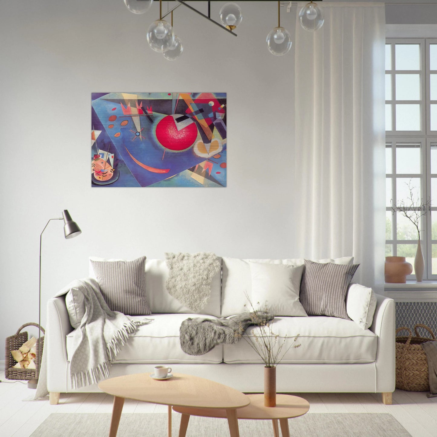 NOT_DETECTED_189364 - Wassily Kandinsky Brushed Aluminum Print - 70x100 cm / 28x40 inches | Wassily Kandinsky Aluminum Print | Wassily Kandinsky Prints