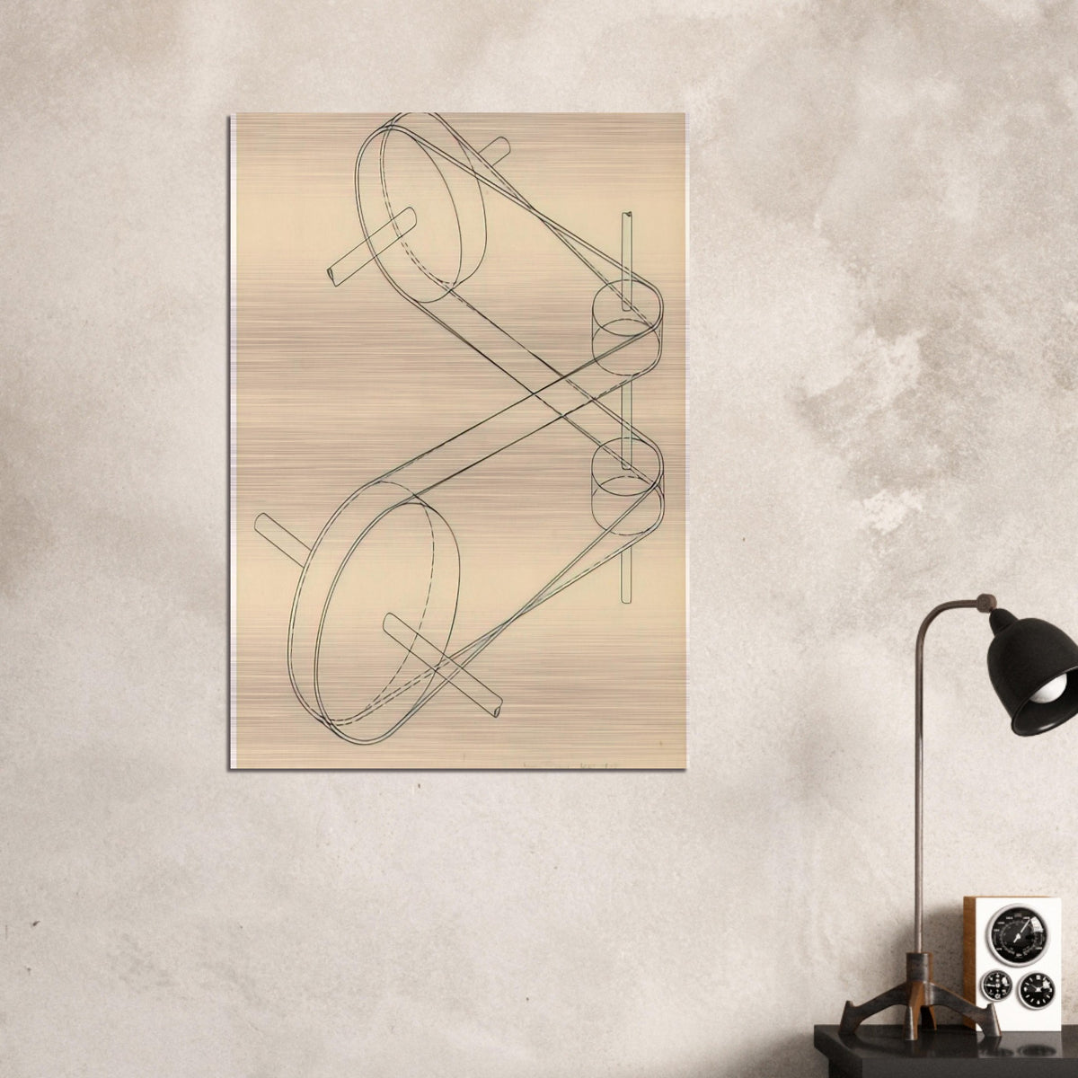 UNTITLED - Man Ray Brushed Aluminum Print - 70x100 cm / 28x40 inches | Man Ray Aluminum Print | Man Ray Prints