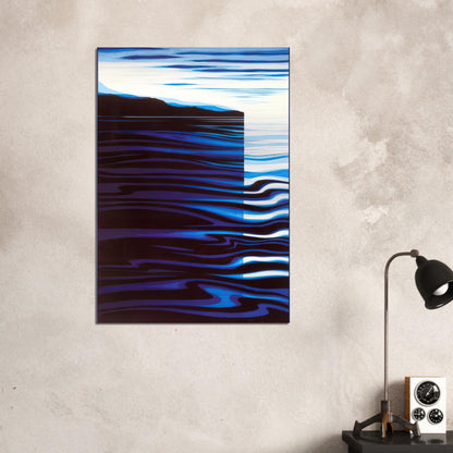 Reflections - Eyvind Earle Brushed Aluminum Print - 70x100 cm / 28x40 inches | Eyvind Earle Aluminum Print | Eyvind Earle Prints