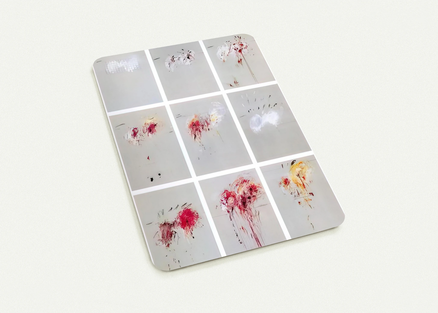 Nine Discourses on Commodus By Cy Twombly Pack of 10 Post Cards | Cy Twombly Post Cards | A6 (10.5 x 14.8 cm) - 4.1 x 5.8 inches