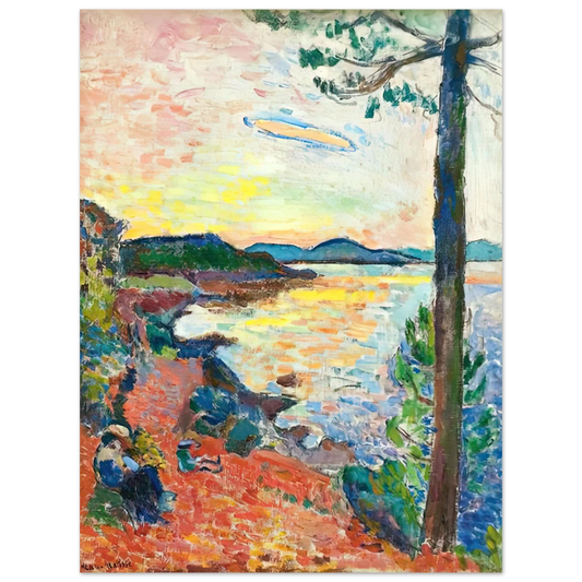 Henri Matisse - THE GULF OF SAINT TROPEZ 1904  75x100 cm / 30x40inches Fine Art Poster