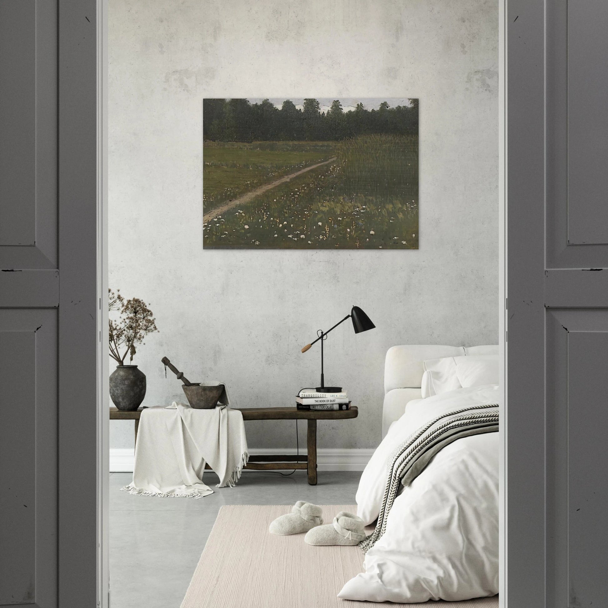 Forest Glade - Arkhyp Kuindzhi Brushed Aluminum Print - 70x100 cm / 28x40 inches | Arkhyp Kuindzhi Aluminum Print | Arkhyp Kuindzhi Prints