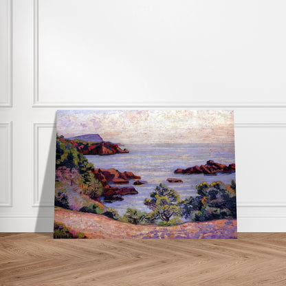 Paysage du Midi - 1905 - Armand Guillaumin Brushed Aluminum Print - 70x100 cm / 28x40 inches | Armand Guillaumin Aluminum Print | Armand Guillaumin Prints