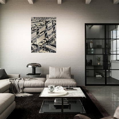 OWNSCAPE HA 1968 - Gerhard Richter Brushed Aluminum Print - 70x100 cm / 28x40 inches | Gerhard Richter Aluminum Print | Gerhard Richter Prints