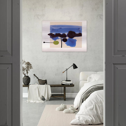 THE PASSION FLOWER 1986 - Victor Pasmore Brushed Aluminum Print - 70x100 cm / 28x40 inches | Victor Pasmore Aluminum Print | Victor Pasmore Prints