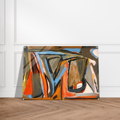 Le tout - 1978 - Bram van Velde Acrylic Print - 70x100 cm / 28x40″ inches