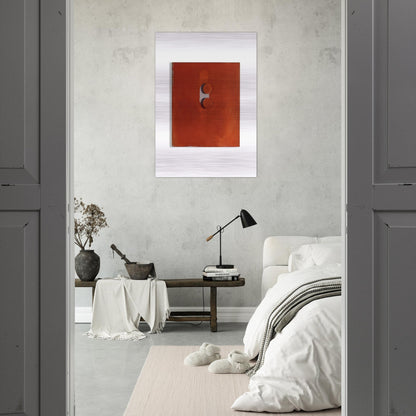 TABLETTENBILD 1966 - BLINKY PALERMO Brushed Aluminum Print - 70x100 cm / 28x40 inches | BLINKY PALERMO Aluminum Print | BLINKY PALERMO Prints
