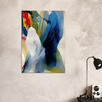 Phenomena Graced by Three - Paul Jenkins Brushed Aluminum Print - 70x100 cm / 28x40 inches | Paul Jenkins Aluminum Print | Paul Jenkins Prints