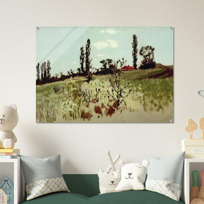 Poplar trees - Arkhyp Kuindzhi Acrylic Print - 70x100 cm / 28x40″ inches