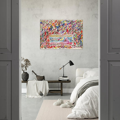 Coffee Thyme - Sam Gilliam Acrylic Print - 70x100 cm / 28x40″ inches