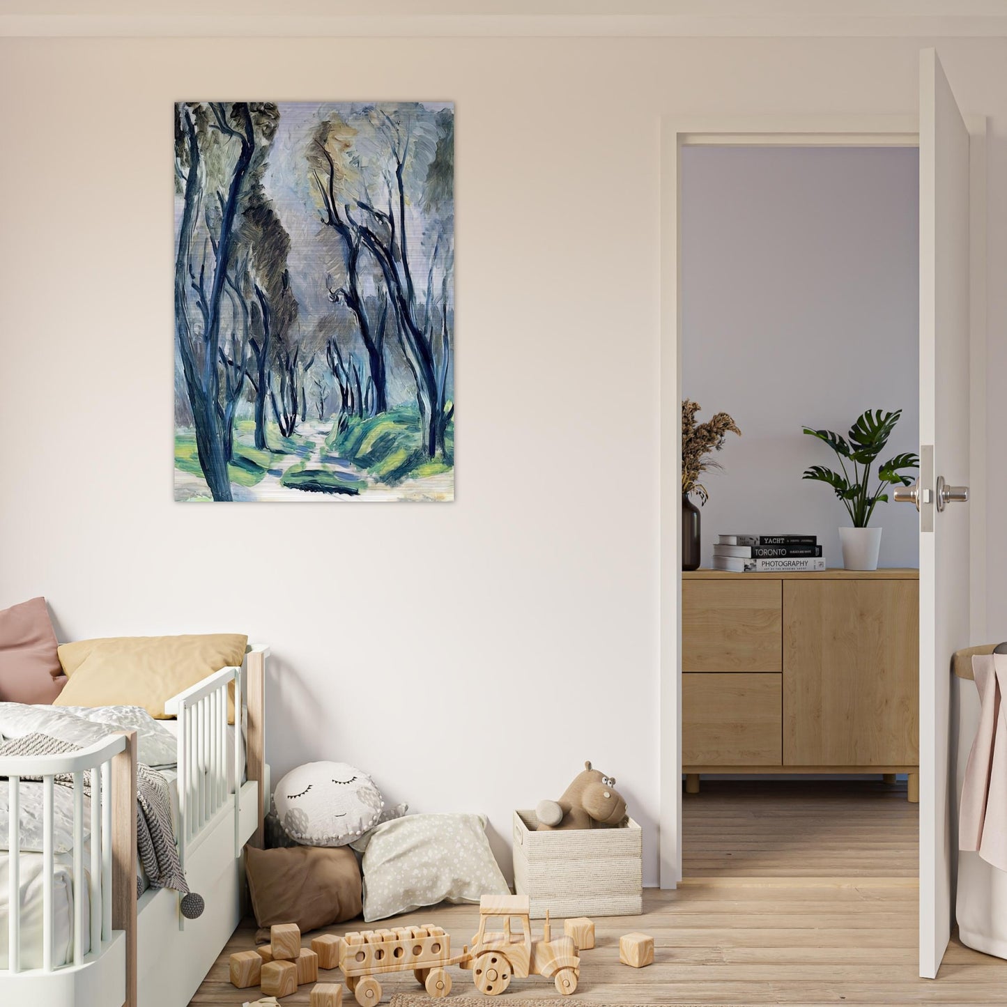 THE PATH OF OLIVE TREES 1920 - Henri Matisse Brushed Aluminum Print - 70x100 cm / 28x40 inches | Henri Matisse Aluminum Print | Henri Matisse Prints