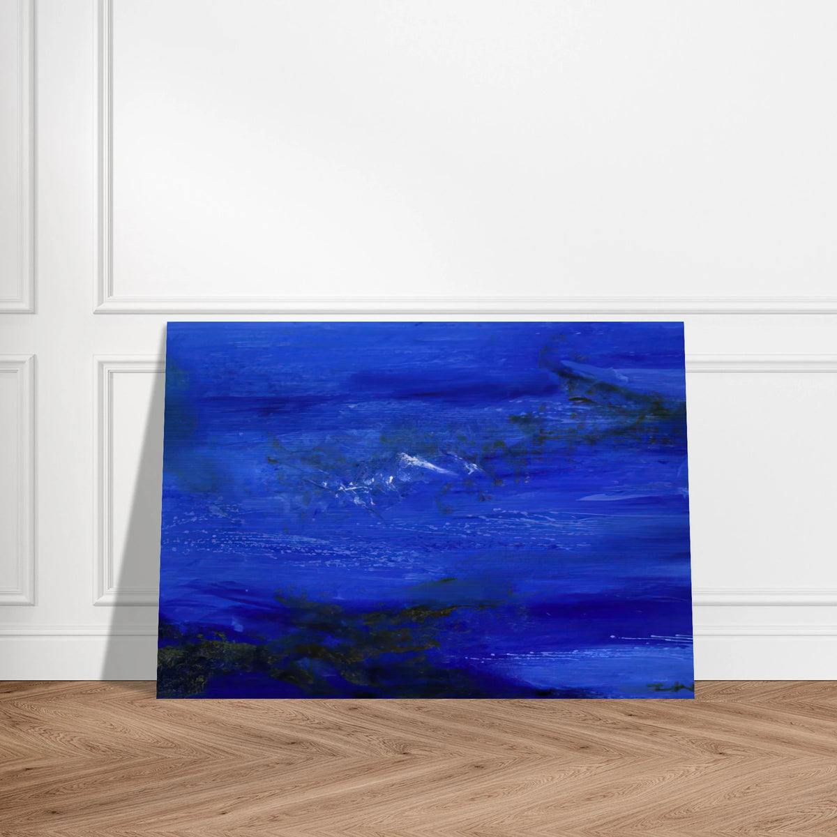 25 10 2002 2002 - Zao Wou-Ki Brushed Aluminum Print - 70x100 cm / 28x40 inches | Zao Wou-Ki Aluminum Print | Zao Wou-Ki Prints